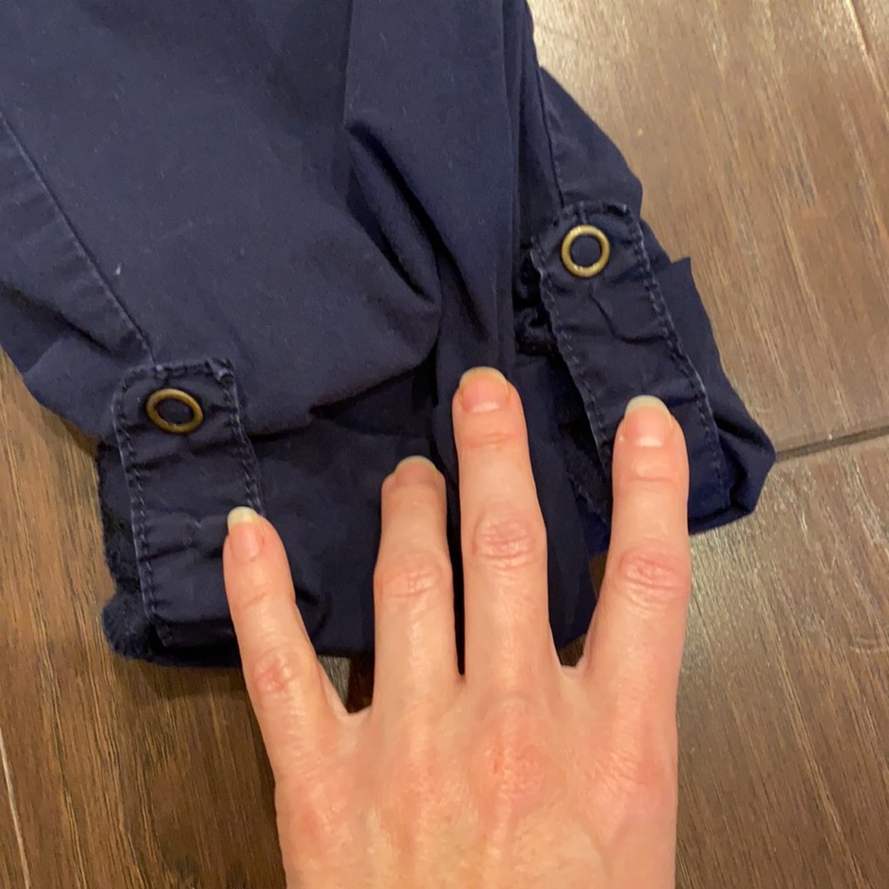 Women's Navy Maternity Pants (SO COMFORTABLE!!) - Picture 6 of 12